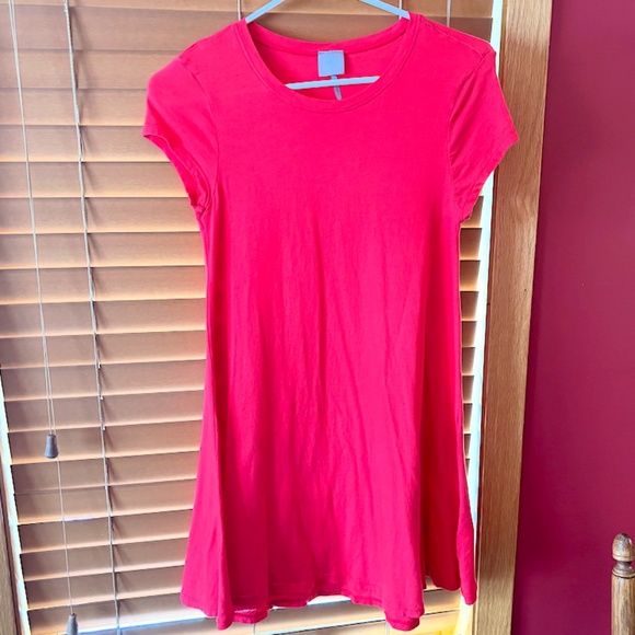 Revolve Hot Pink T-Shirt Dress - Small (EUC) - Picture 1 of 6